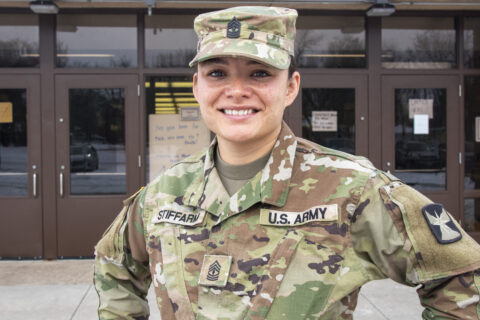 Women in Leadership: 1st Sgt. Jessica Stiffarm – Minnesota National Guard