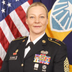 <p> CSM Katie Blackwell <br> Senior Enlisted </p>
