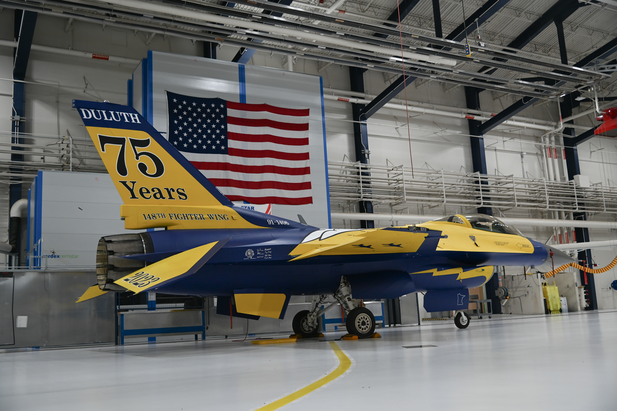 Minnesota National Guard’s 148th Fighter Wing Unveils 75th Anniversary ...